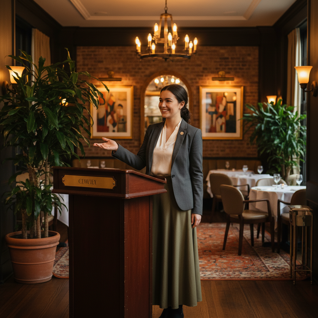 Restaurant hostess